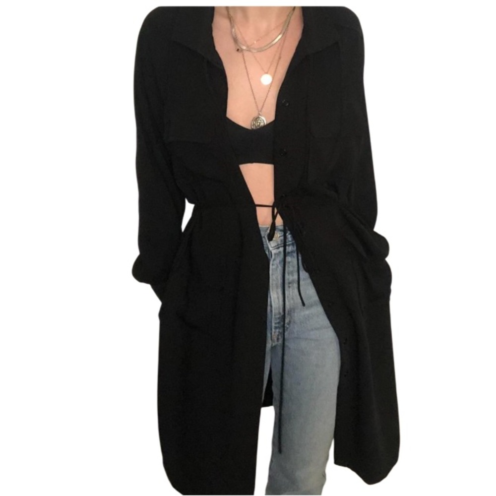Aritzia Babaton Howitt Black Jacket Dress